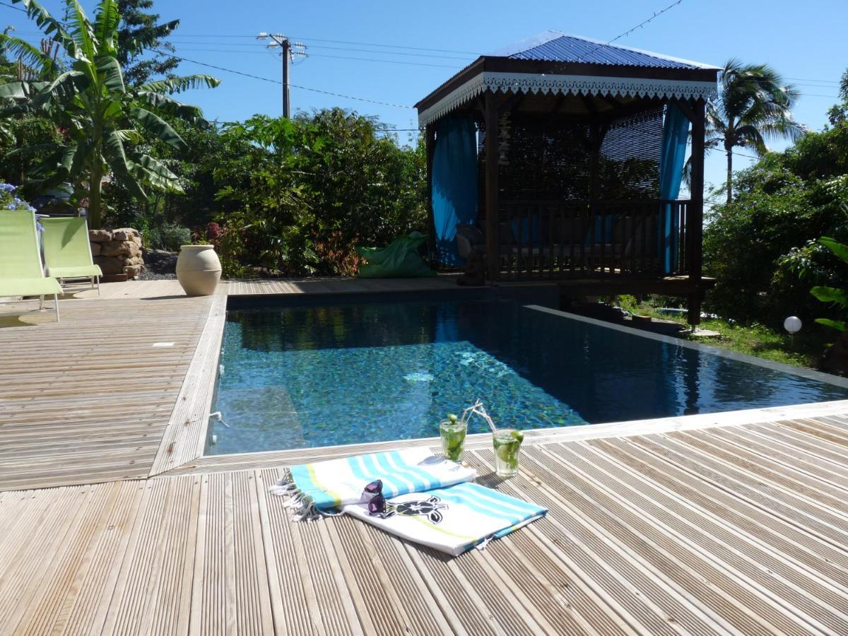 Bungalow La Tortue Bleue Bouillante Exteriör bild