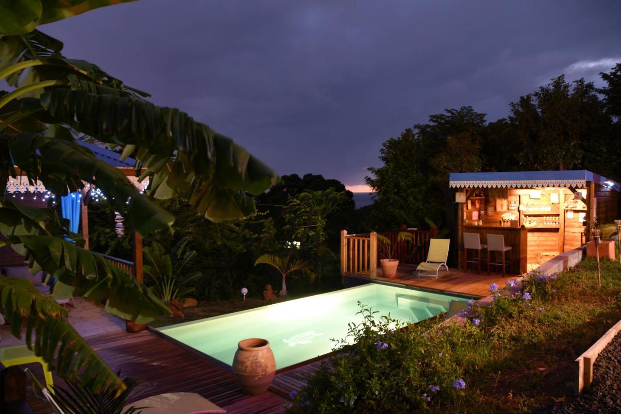 Bungalow La Tortue Bleue Bouillante Exteriör bild