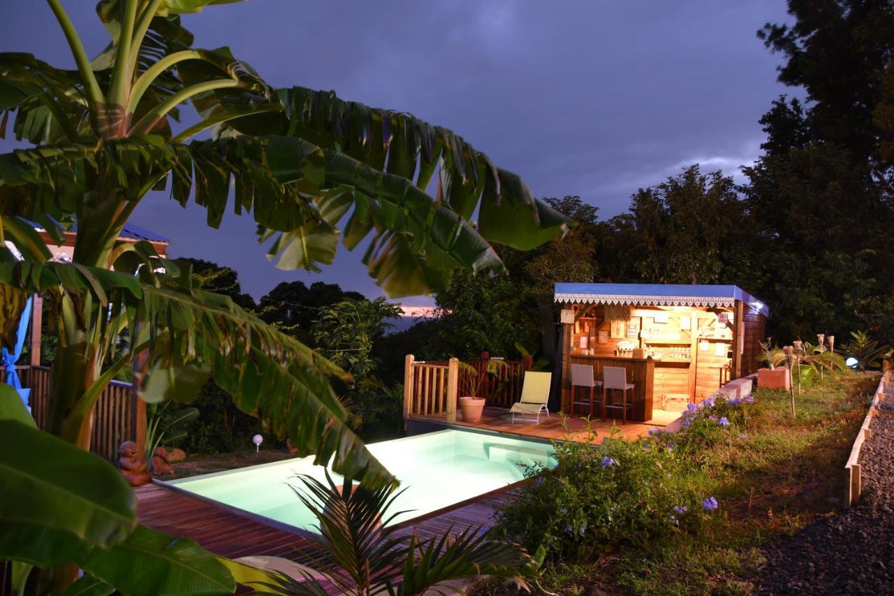 Bungalow La Tortue Bleue Bouillante Exteriör bild